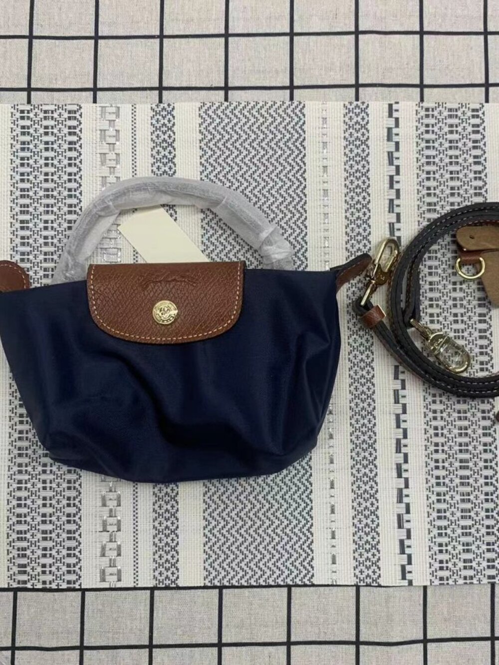 🍦Longchamp Navy blue Mini Crossbody Bag